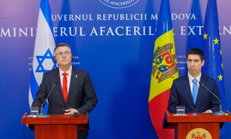 Photo of Ministrul israelian de Externe în vizită la Chișinău